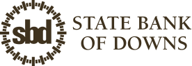 State Bank of Downs Logo